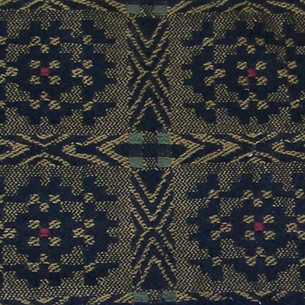 PK Gilded Night Pearlized Upholstery Black Fabric by the yard