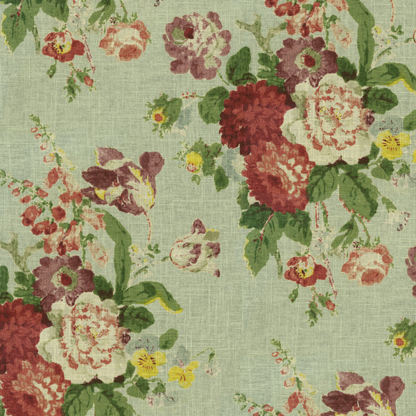 Waverly Nora Floral Slub Duck Chambray, Medium Weight Duck Fabric, Home  Decor Fabric