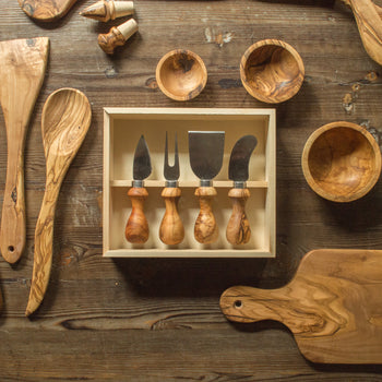 Olive Wood Cooking Utensil Set of 3 – CoCo B. Kitchen & Home