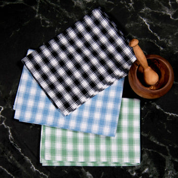 Tea Towel - Dunroven House Black Buffalo Check Series – CoCo B