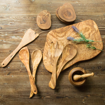 Olive Wood Cooking Utensil Set of 3 – CoCo B. Kitchen & Home