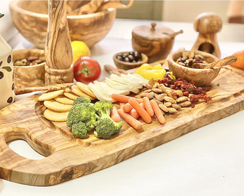 Olive Wood Large Natural Shape Cutting Board – CoCo B. Kitchen & Home