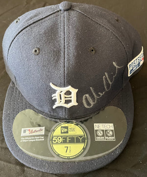 Alex Avila Autographed Hat Detroit Tigers New Era Blue 2014 Postseason Cap - Player's Closet Project - Legends Memorabilia Collection