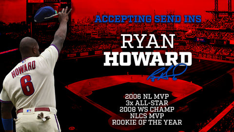 Ryan Howard Autograph Signing