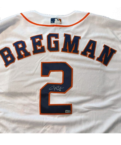 alex bregman autographed jersey