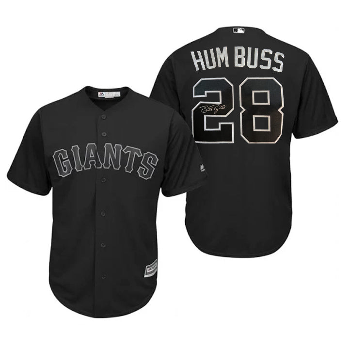 buster posey autographed jersey