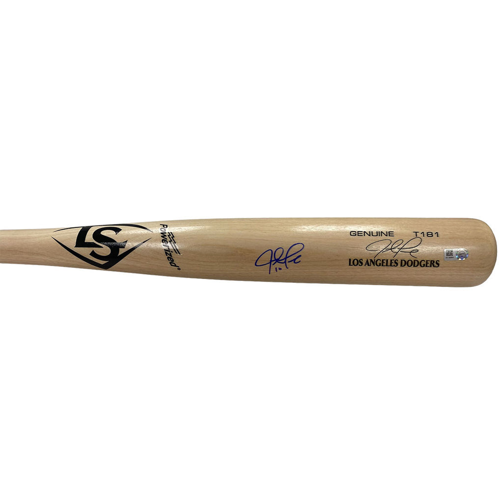 Justin Turner Autographed Game Model Bat