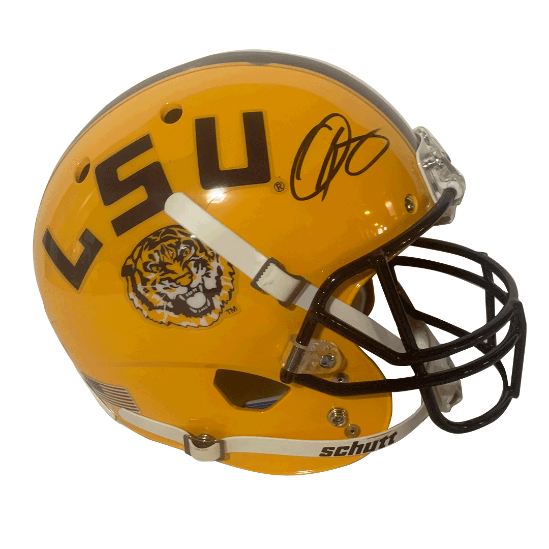 Odell Beckham Jr, Autographed/Signed LSU Tigers XL White Jersey