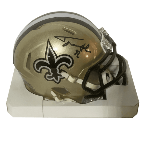 Tyrann Mathieu Autographed Saints Mini Helmet