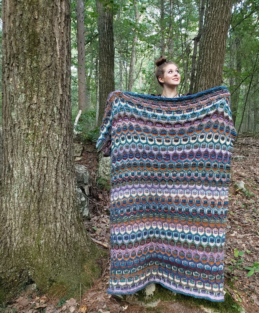 Dragon Scales Blanket Pattern Only – Island Yarn Company