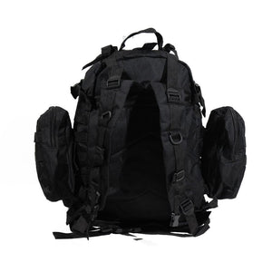 Decentralized Forces 55L Molle Tactical Military Rucksacks Backpack [BLACK] DECENTRALIZED EDITION
