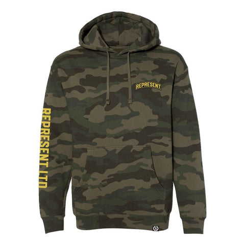 heavy camo hoodie