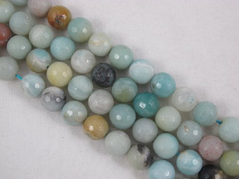 faceted gemstone beads