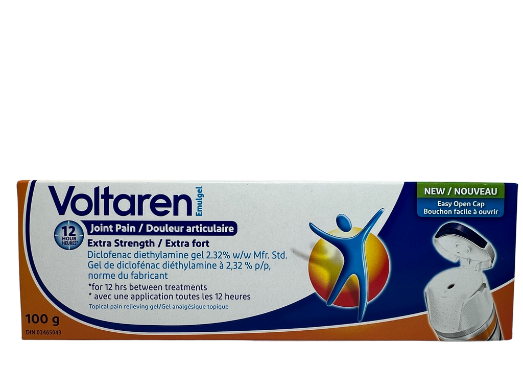 *NEW* Voltaren Extra Strength Joint Pain EZopen 100g – CanOutlet.com