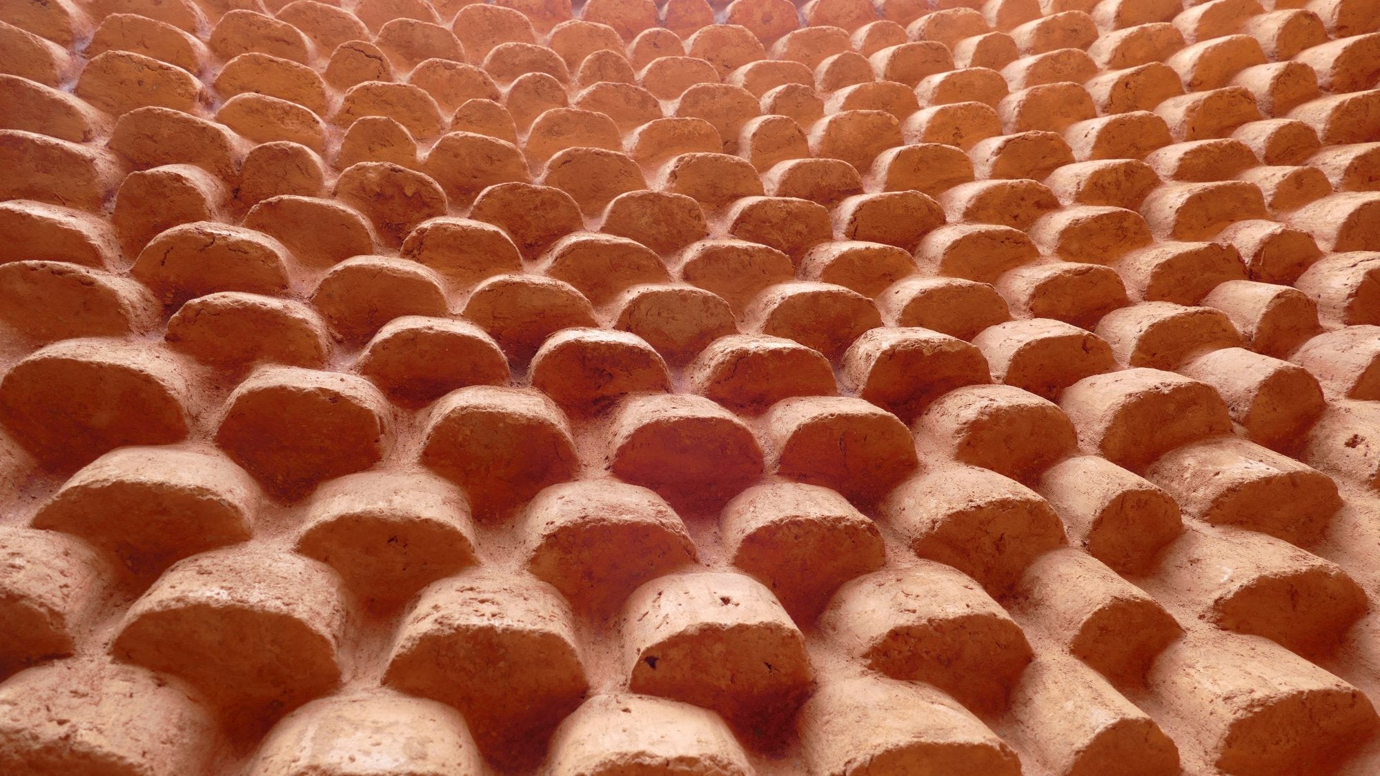 Dome detail with acoustic Adobe - Photo Gernot Minke