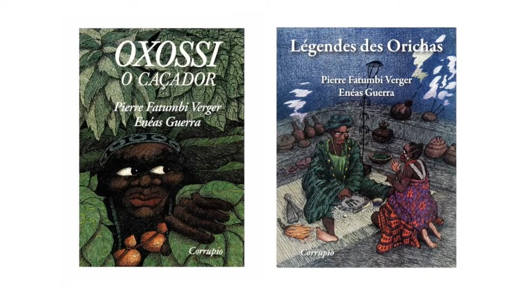 Books Oxóssi the hunter and Legends of the Orixás