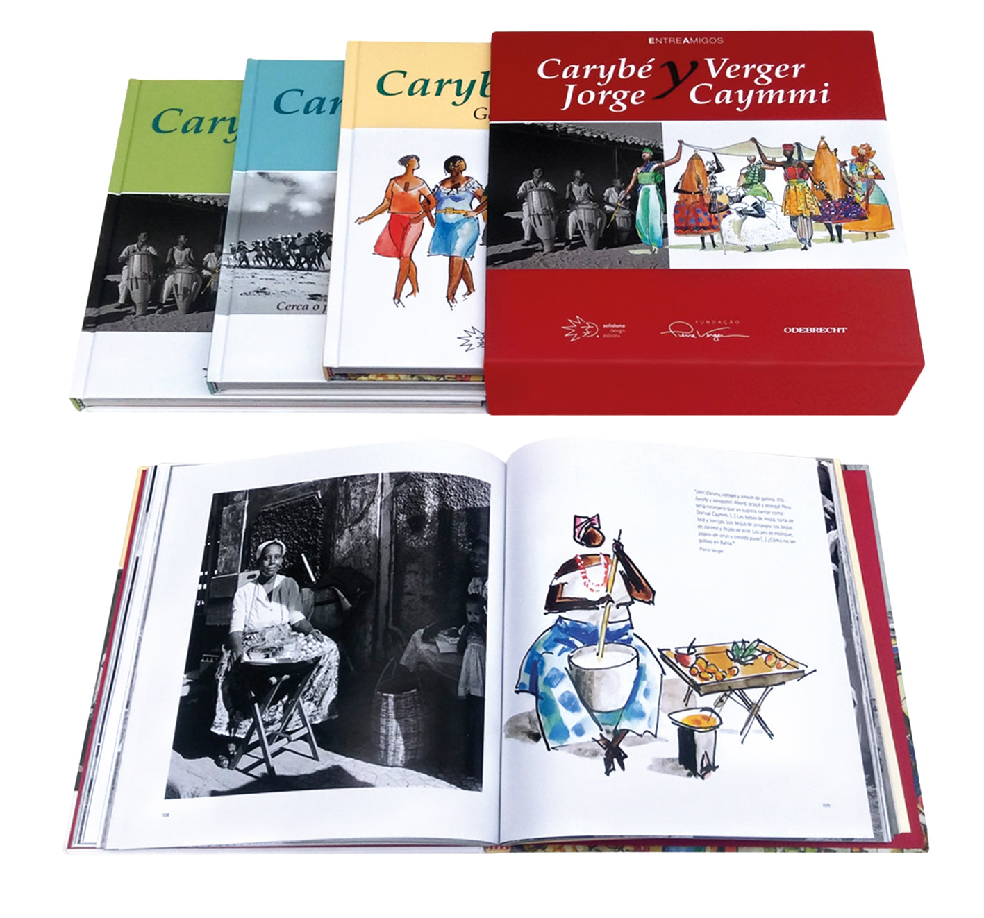 Coleção Entre Amigos - Carybé, Verger, Jorge & Caymmi