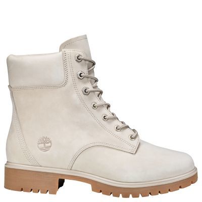 Timberland Jayne 6 In Ankle Boots White 