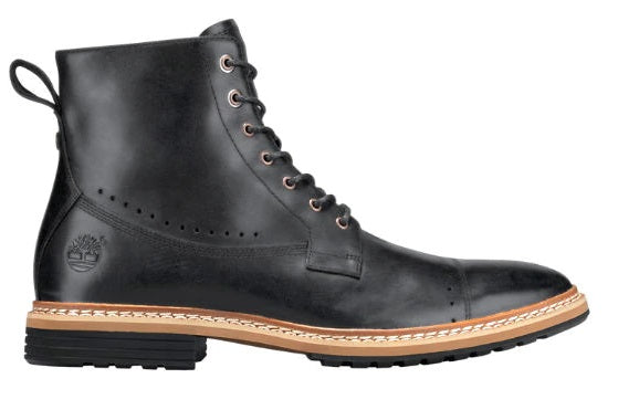 side zip mens leather boots