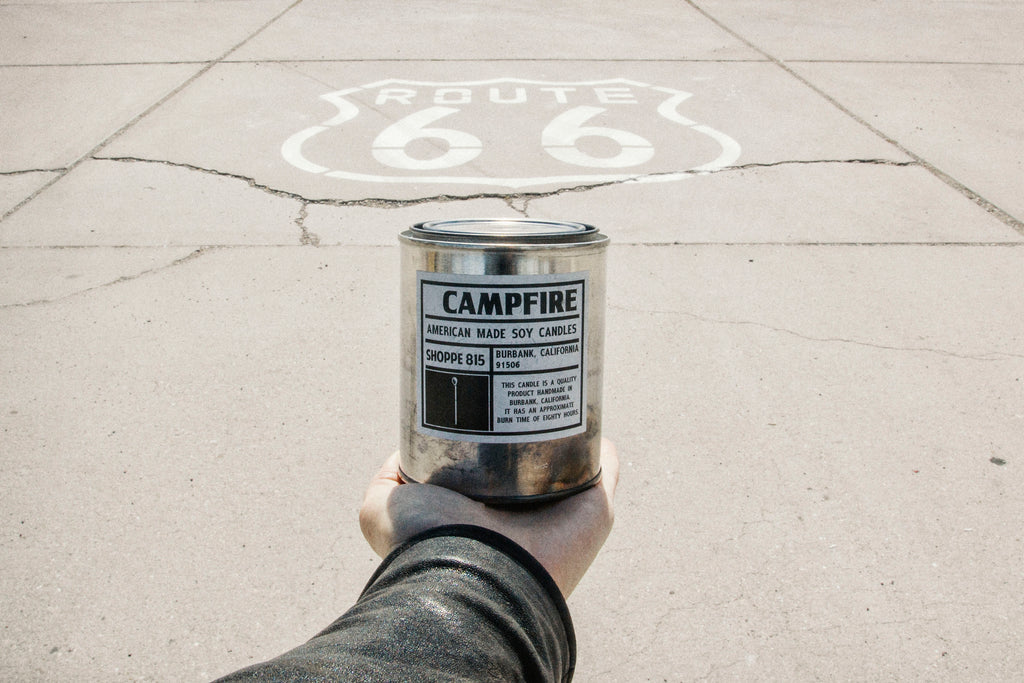 Route 66 California - Do you have a Scents of Adventure? Live your best life and light a candle to reflect on your best moments. Never let your flame burnout with Shoppe 815!