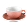 Loveramics Egg Cappuccino Cup and Saucer - 1 Set -200 ml -Cinnabar