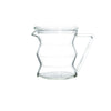 Loveramics Brewers Zigzag Glass Jug with Lid - 500ml - Clear