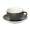 Loveramics Egg Cappuccino Cup and Saucer - 1 Set - 200 ml -Gunpowder