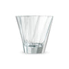 Loveramics Urban Glass Twisted Cappuccino Glass - 180ml - Clear