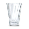 Loveramics Urban Glass Twisted Latte Glass - 360ml - Clear
