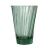 Loveramics Urban Glass Twisted Latte Glass - 360ml - Green