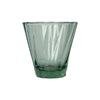 Loveramics Urban Glass Twisted Cappuccino Glass - 180ml - Green