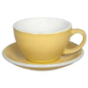 Loveramics Egg Cafe Latte Cup and Saucer - 1 Set - 300 ml -Butter Cup