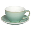 Loveramics Egg Cafe Latte Cup and Saucer - 1 Set - 300 ml -Basil