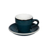 Loveramics Egg Espresso Cup and Saucer - 1 Set - 80 ml - Night Sky