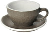 Loveramics Egg Cafe Latte Cup and Saucer - 1 Set - 300 ml - Granite