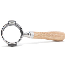 Flair 58 Bottomless (Naked) Portafilter - Wood Handle
