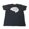 iDrinkCoffee.com 'Coffee Brain' T-Shirt - Black - XL