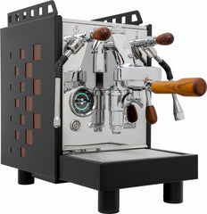 Bezzera Aria MN Espresso Machine - Black w/ wood