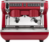 Nuova Simonelli Appia Life - 2 Group Compact - Volumetric  w/ Easy Cream - Heart Red