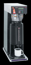 Bunn 38700.6057 AXIOM 12 Cup Automatic Coffee Brewer Dual Voltage with Thermal Server, Black Trunk, Stainless Funnel