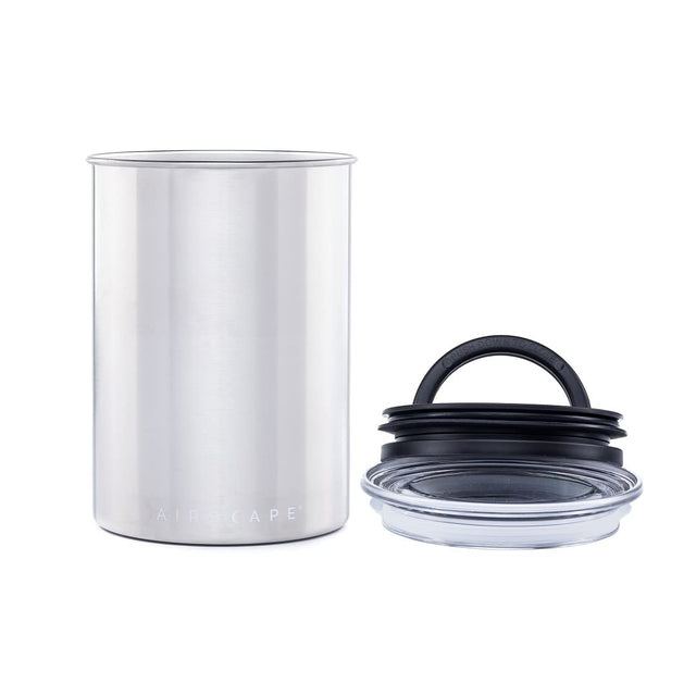 Planetary Designs Airscape 64oz Coffee Bean Canister - Chrome ...