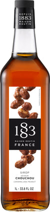 1883 Caramelized Peanut Syrup - 1L (Glass Bottle)