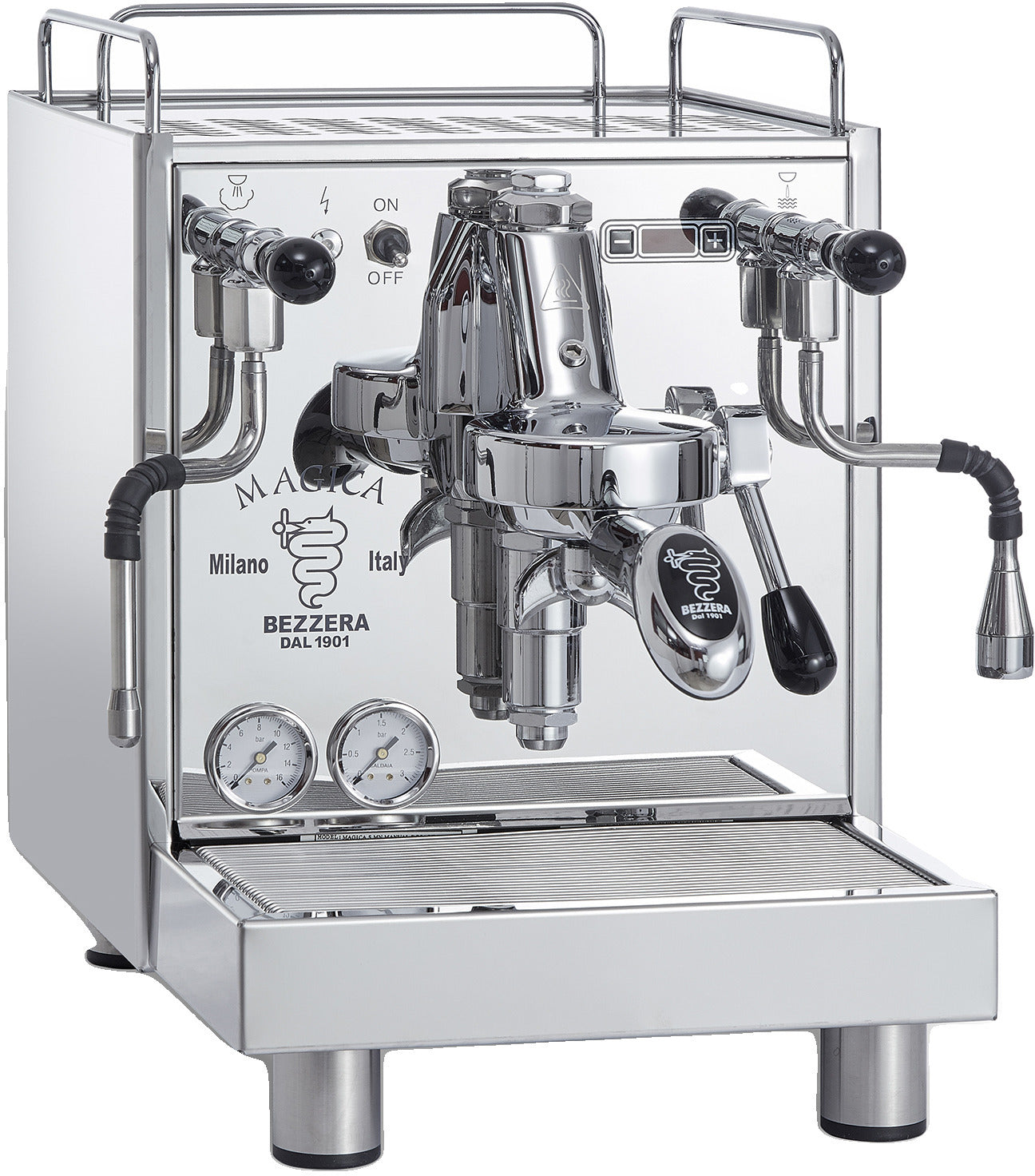 Bezzera - Duo MN Dual Boiler Espresso Machine w/ Flow Control Stainless Steel