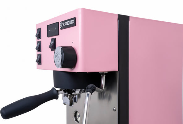 Rancilio Silvia Pro X Dual Boiler Espresso Machine in Pink – Whole Latte  Love