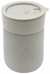 Uberstar Carry Cup Ceramic Travel Mug With Lid - Natural Stone