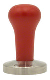 Asso Essential Tamper w/ Wooden Handle - 58 mm - Red (Italian Beechwood)