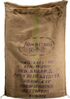 Empty Burlap Coffee Bags