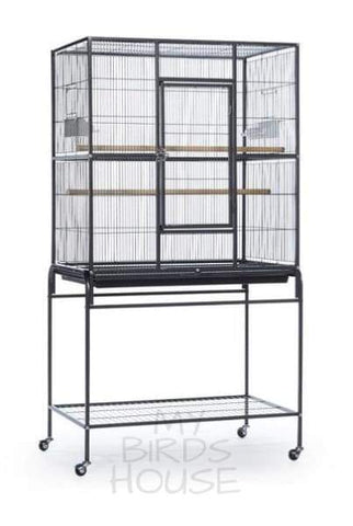 parrot cage with stand