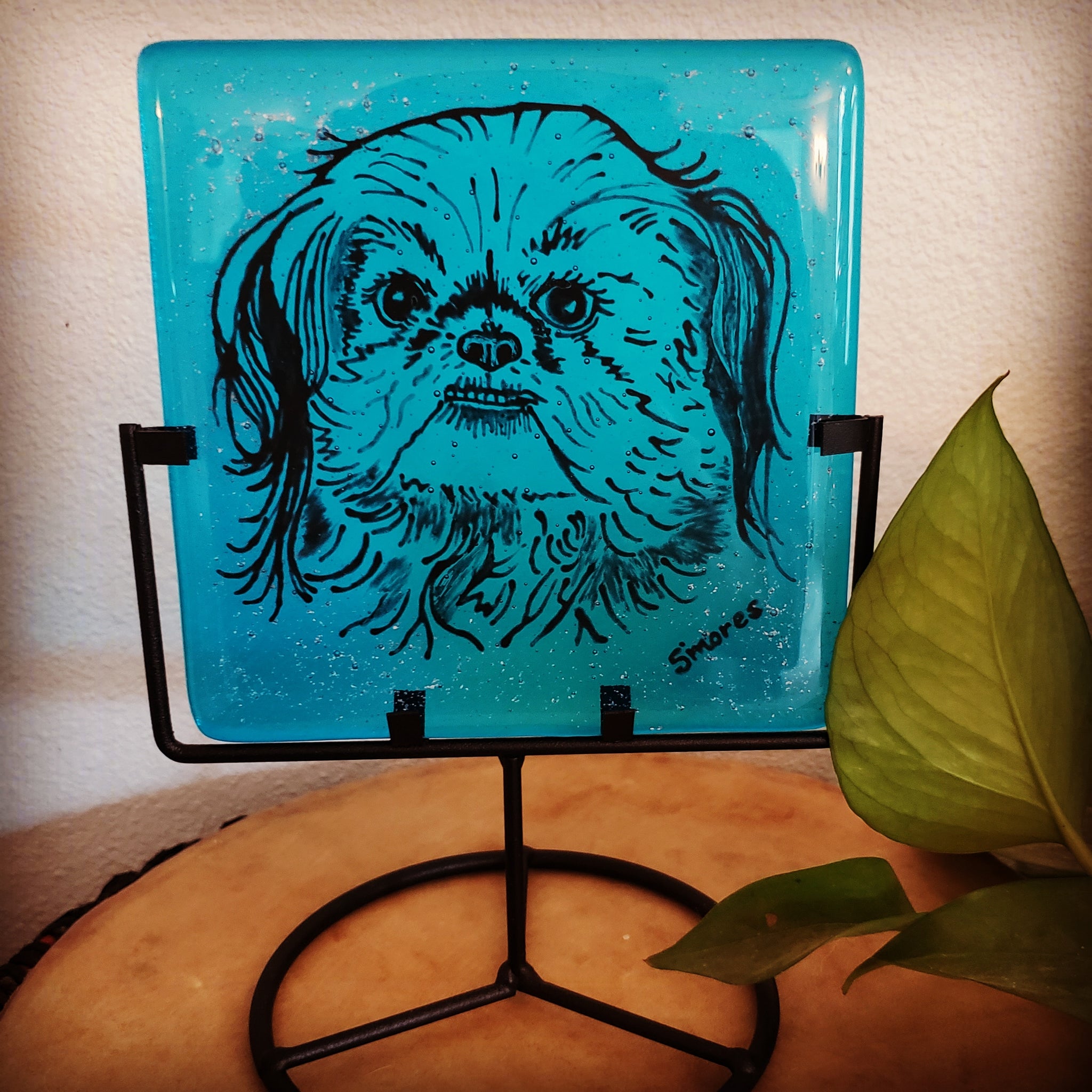 cremation glass art for pets