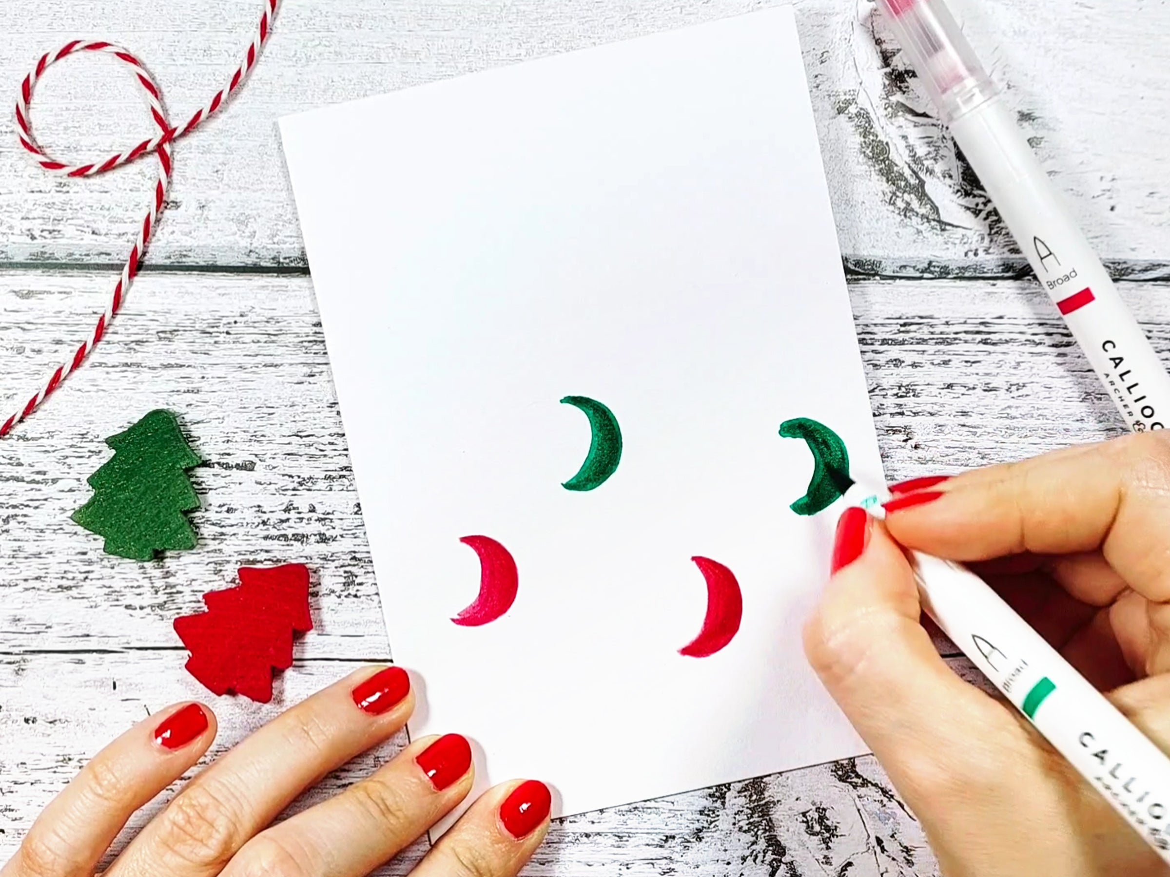 Christmas card, Draw and cut design, Card Insert, Snowman